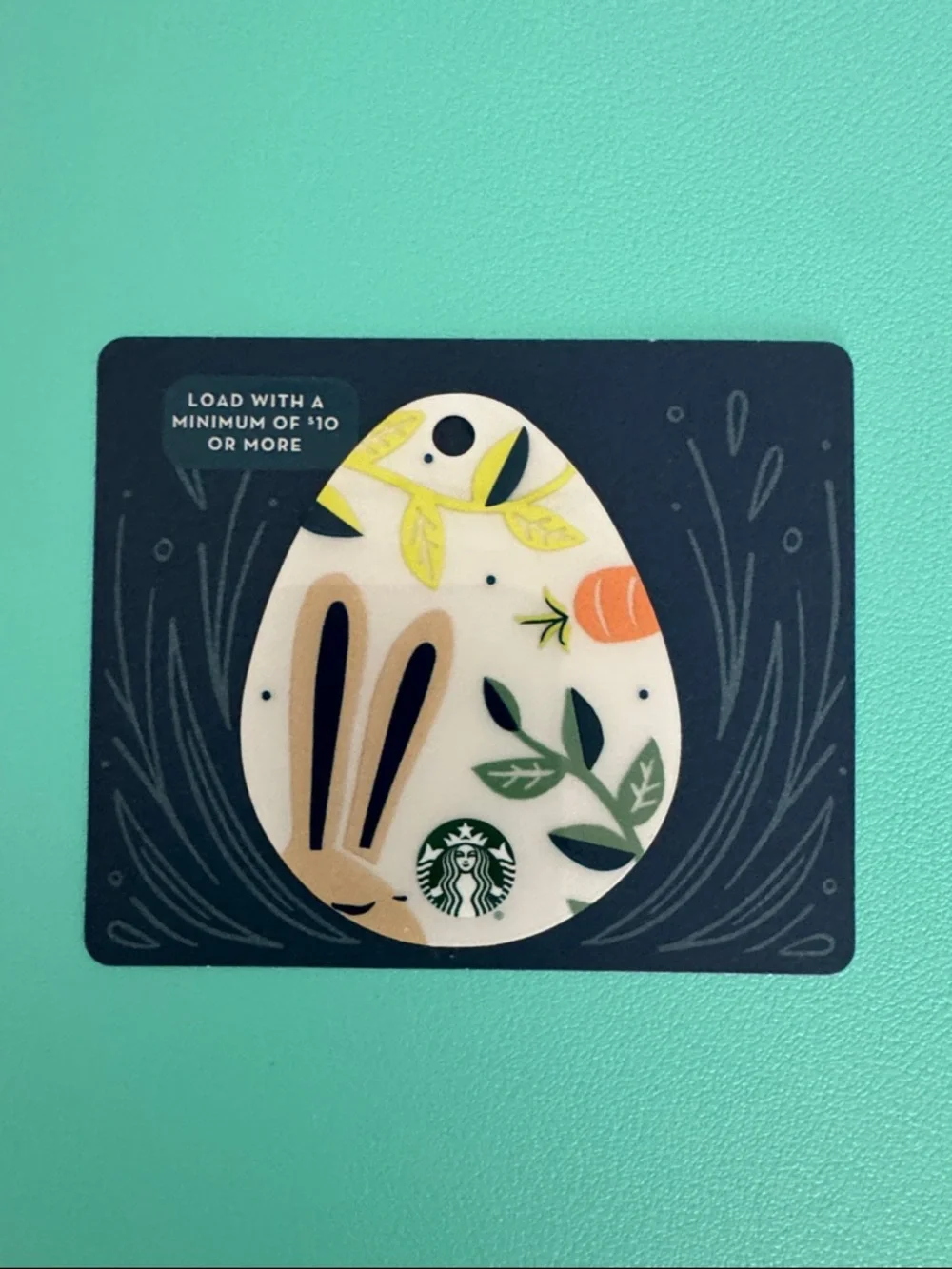 Starbucks unused no